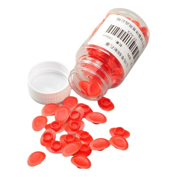 Yokua 100Pcs Bicycles Wheel Plugs Mountain Bike Tire Pad Steel Rings Hole Plugs