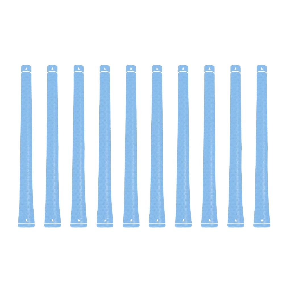 Yokua 10Pcs Comfortable Golf Club Putter Grip Anti Skid Golf Putter Grip Replacement