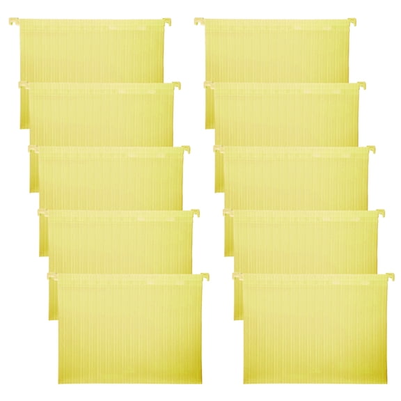 Yokua 10Pcs Filing Cabinet Folder Letter Size Suspension Files with Tabs