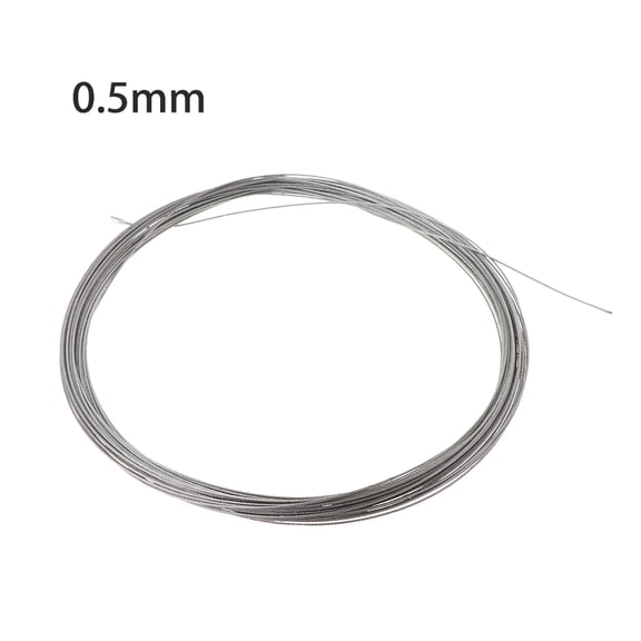 Yokua 10m 304 Stainless Steel Wire Rope Soft Fishing Lifting Cable 7×7 Clothesline