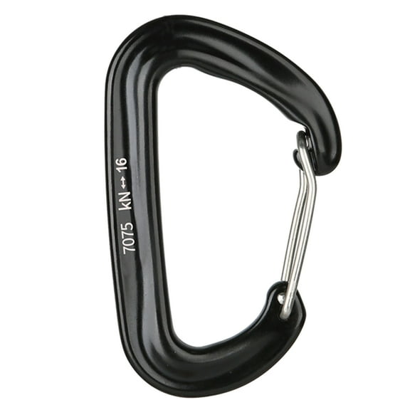 Yokua 16KN Wiregate Carabiner Clip, Heavy Duty Accessory Clip, Large Size for Hiking