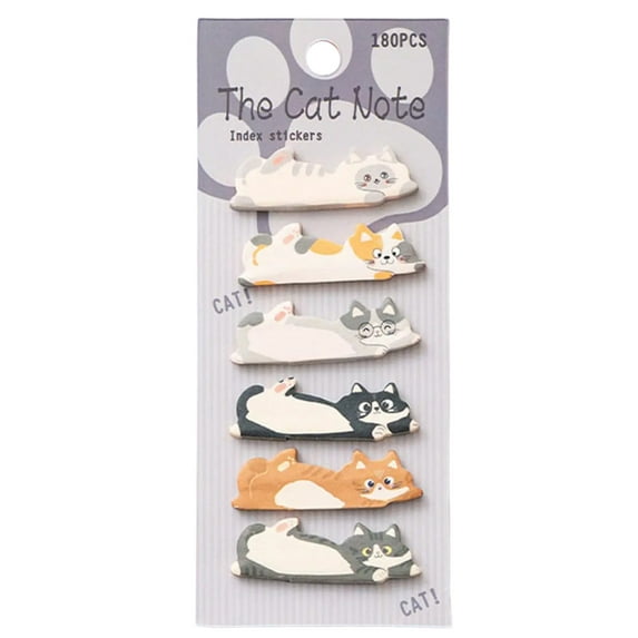 Yokua 180Pcs Adhesive Label Writable Label Adhesive Label Page Marker Bookmarks