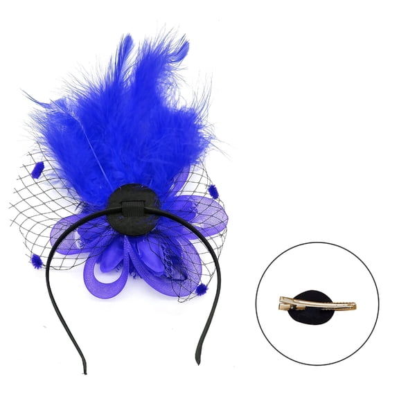 Yokua 1920s Flower Hair Clip for Women Flapper Headpiece Headwear for Party