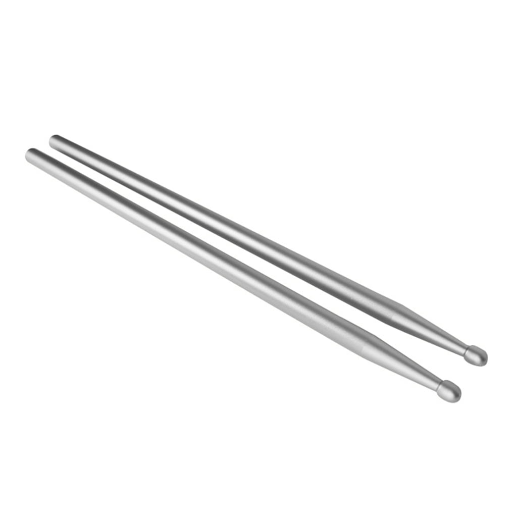 Yokua 1Pair Aluminum Alloy Drum Stick Nonslip Drumstick for Comfortable Playing