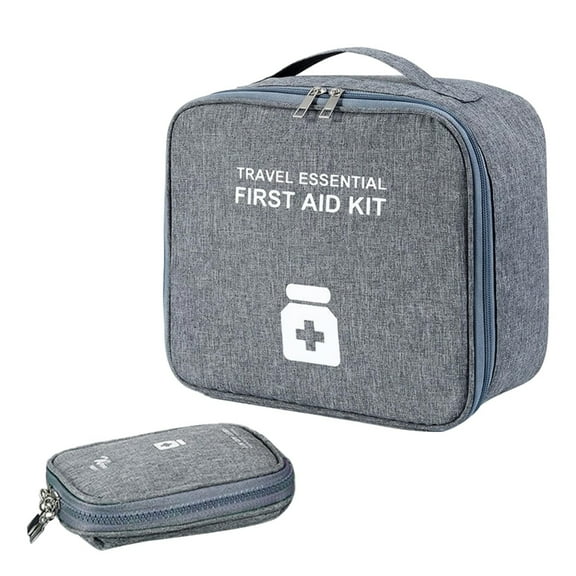 Yokua 2 Pcs Portable Empty Waterproof First Aids Bag Large Capacity Emergency Bag