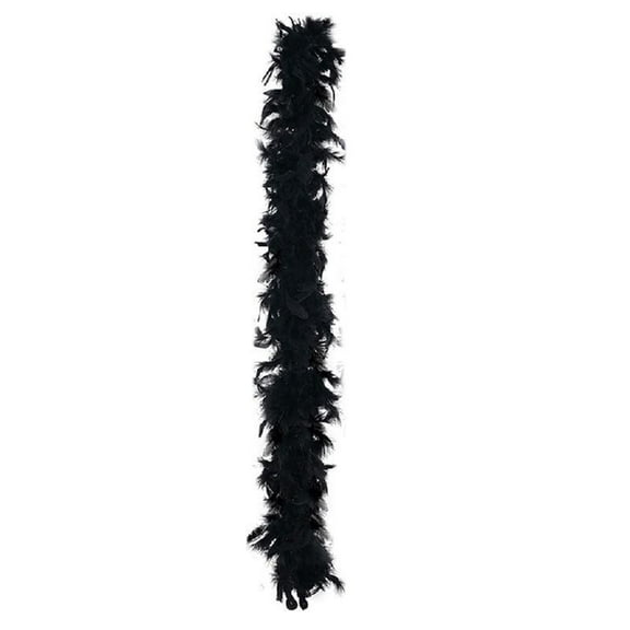 Yokua 2 Yards Soft Plume Feathers Trims Scarf for Dress, Craft Clothing DIY