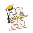 Yokua 2026 Graduation Decorations Graduation Centerpieces Congrats Grad ...