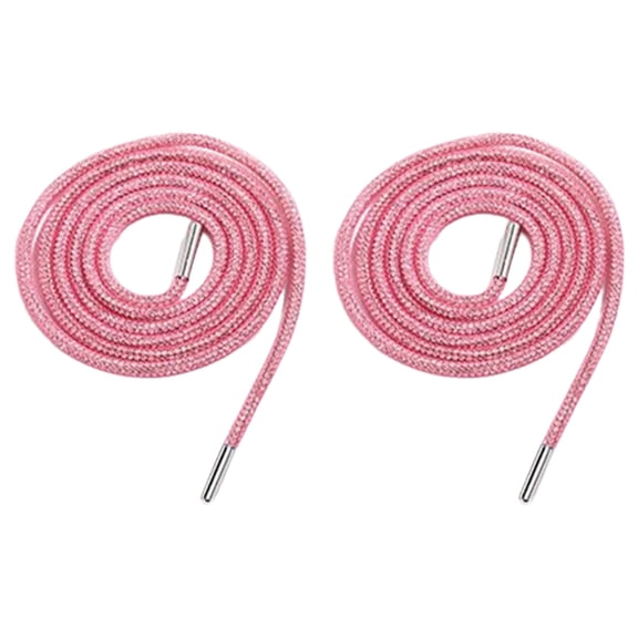 Yokua 2PCS/Set Rhinestone Shoelaces for Girl Diamond DIY Shirt Hoodie Dress Chain