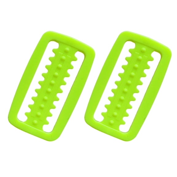 Yokua 2Pcs Weight Belt Keeper Retainer Slider Diving Webbing Belt Slide Stoppers