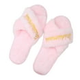 thumbnail image 1 of Yokua 2pack Bride Crosses Strap Slippers Soft Wedding Slippers Luxurious Slippers, 1 of 18