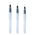 thumbnail image 1 of Yokua 3/6Pcs Water Paint Brush Set Refillable Ink Water Brush Pen Fine Flat Nib, 1 of 14