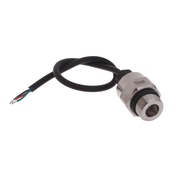 Yokua 3/8'' Water Pressure Sensor Transmitter 0-2Bar 0-5Bar 0-10Bar Transducer