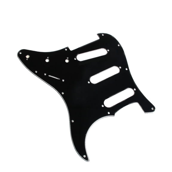 Yokua 3 Ply Electric Guitar Pickguard Black Scratch Plate For New
