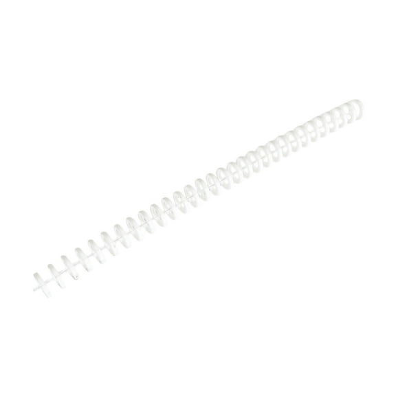 Yokua 30 Rings PVC Binding Comb 30 Hole Binder Spine 12mm Binding Coils for Notebook