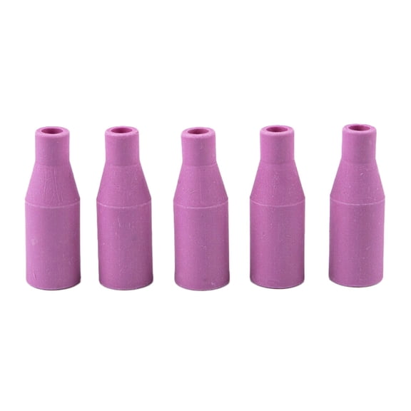 Yokua 5 Pieces MB15AK MIG/MAG Gas Ceramic Nozzle Welding Torch Tip Nozzle Shield Cup