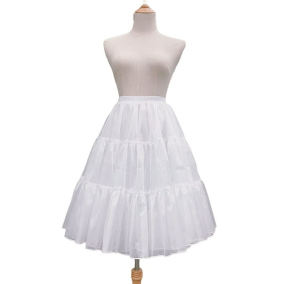 Yokua 50s Petticoat Skirt Rockabillys Dress Crinoline Tutus Underskirts for Womens
