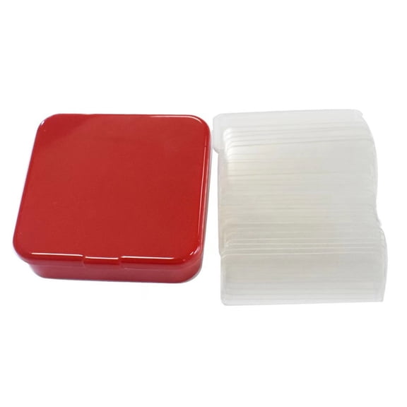 Yokua 60pcs/Pack Invisible Stickers Transparent Adhesive Traceless Tape Fixing Tape