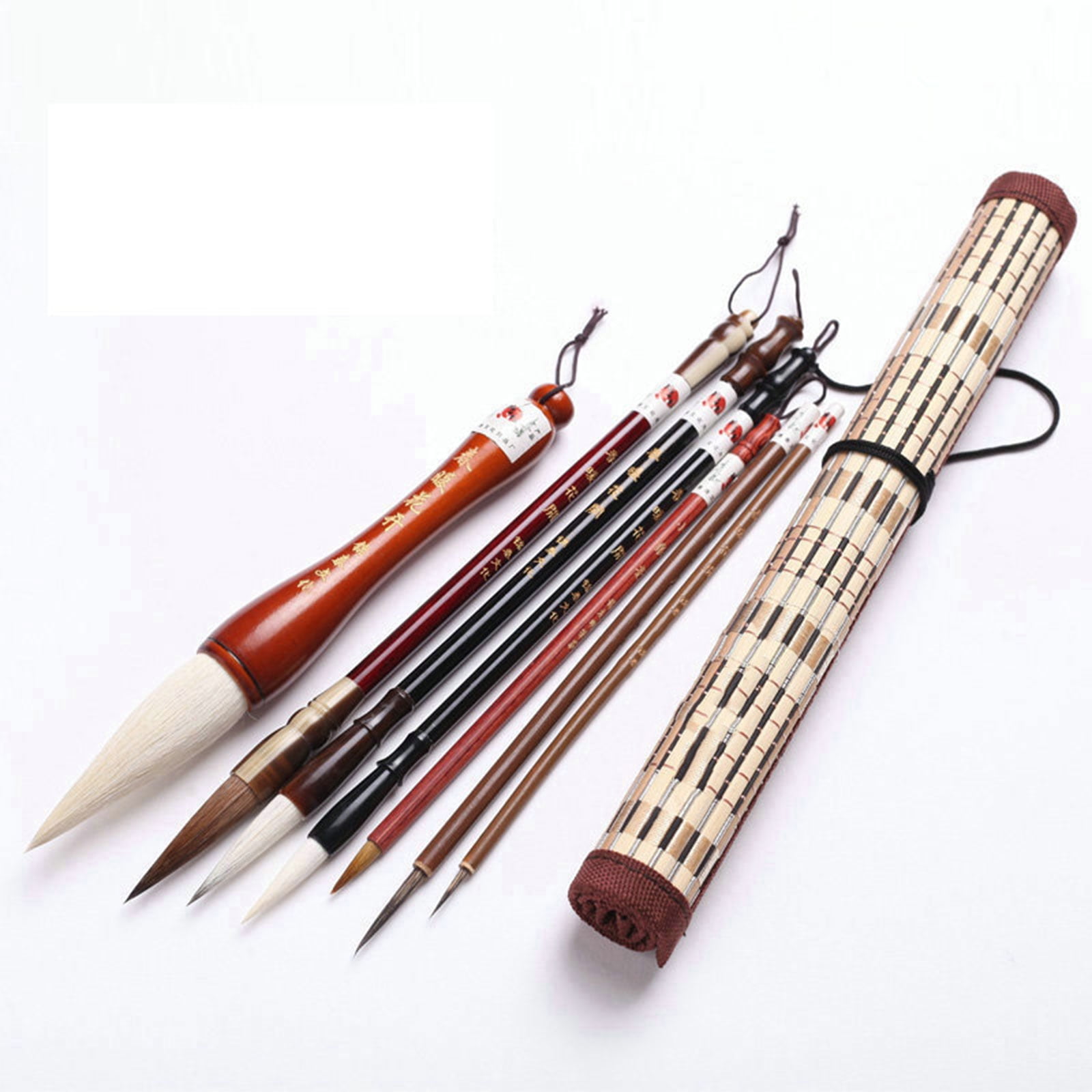 Yokua 7/11PCS Sumi Drawing Writing Brush Pen for Regular Script Practice Calligraphy