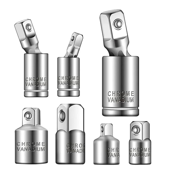 Yokua 7pcs Socket Adapters Universal Joint Set for Ratchets & Socket In Various size