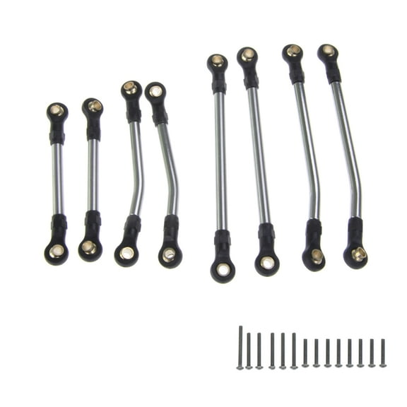 Yokua 8PCS Chassis Suspension-High Clearance Links Set-Traxxas 1/18 RC Crawler TRX4M