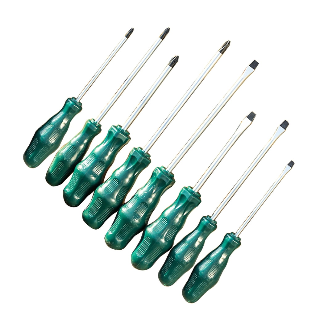 Yokua 8Pcs Screwdriver Set Magnetic Screwdriver Tool Set with Soft Handle