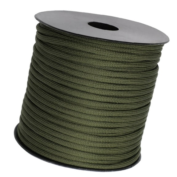 Yokua 9 Cores 4mm Paracord Rope Lanyard Braided Rope for Camping, Clothsline, Hiking