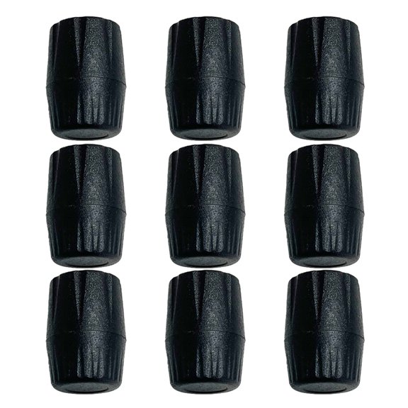 Yokua 9Pcs Rubber Guitar Holder Foot Protectors Replacement Mic Holder Foot Pad Set