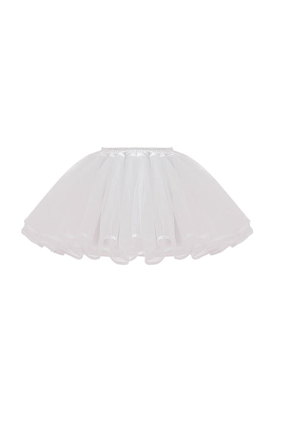 A-line Petticoat Crinoline Slips Wedding Accessories Short Tutu Skirt Hoopless