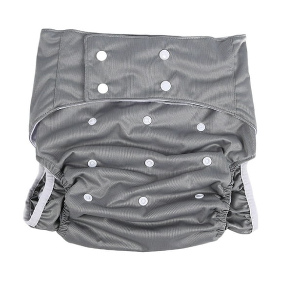 Yokua Adult Leakproof Incontinence Underwear Washable Reusable Adult Diaper Cover