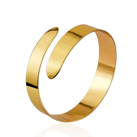 Yokua Alloy Armband Upper Arm Cuff Bangle Bracelet Costume Accessory for Women