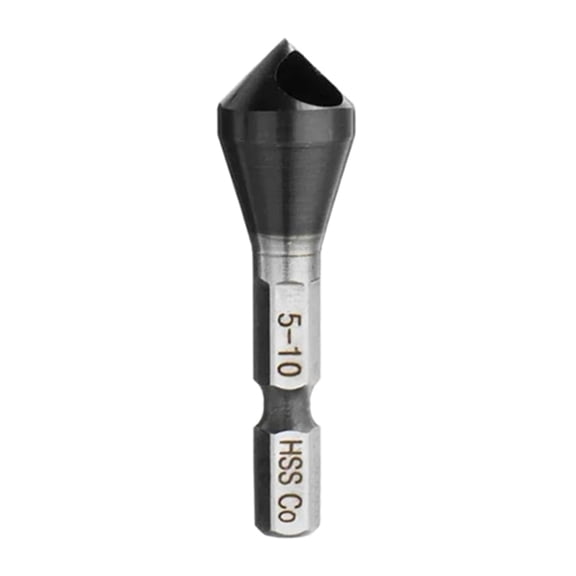 Yokua Alloy-Steel M35 Cobalt HRC89 TiAlN Countersink Deburring Chamfer Drill Bit