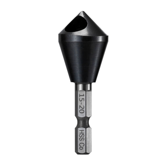 Yokua Alloy-Steel M35 Cobalt HRC89 TiAlN Countersink Deburring Chamfer Drill Bit