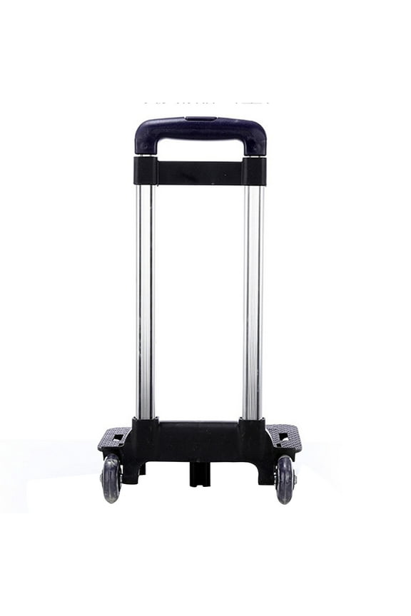Aluminium Alloy Backpack Trolley 2 Wheels Foldable Trolley Cart for School Bags