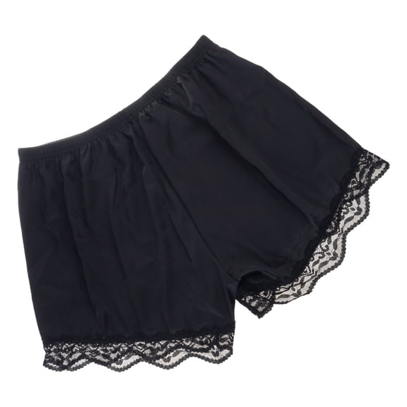 Yokua Anti Chafing Safety Pants for Under Dresses Women's Lace Trim Half Slip Shorts