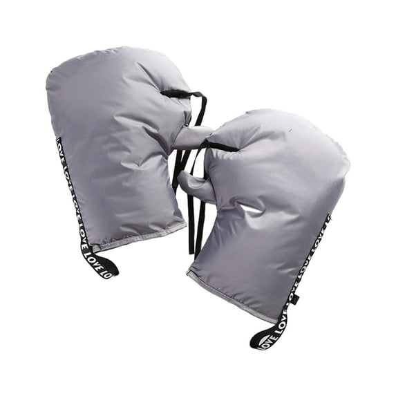 Yokua Bike Handlebar Mittens Motorcycle Handlebar Gloves Winter Thermal Gloves