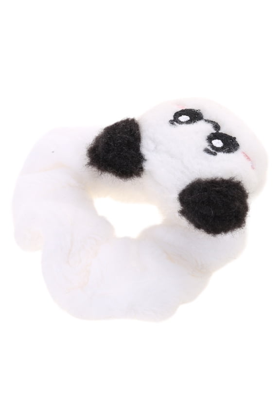 Cartoon Panda Headband 3D Panda Hair Claw Clamp Female Hair Styling Scrunchies