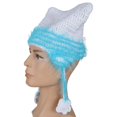 thumbnail image 1 of Yokua Cartoon Striped Knit Beanie Hat Y2K Star Party Photo Props Hot Girl Teens, 1 of 21