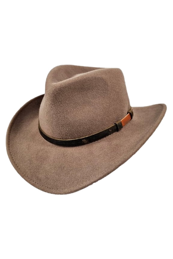 Classical Homburg Hat Panama Hat Gift for Boyfriend Top Hat Wide Brimmed