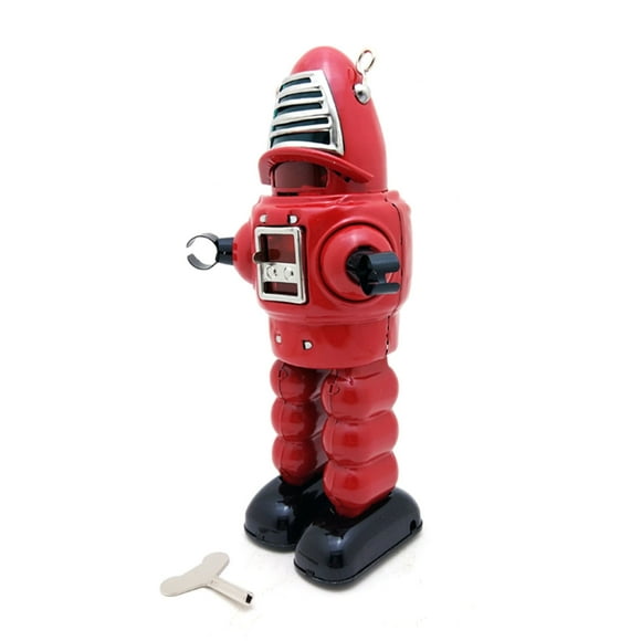 Yokua Clockwork Toy Spring Windup Toy Robot Kindergarten Ornament Office Table Decor