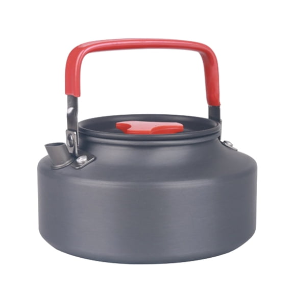 Yokua Compact Aluminum Tea Kettle Convenient Tea Kettle 1.1L for Camping Cookware