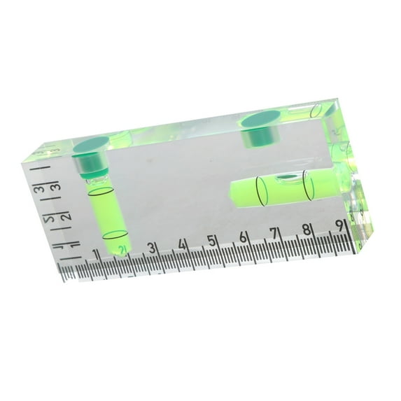 Yokua Construction Tool Pocket Acrylic Check Bubble Level Tool Magnetic Base