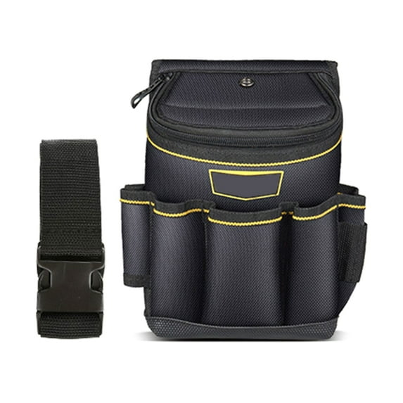 Yokua Convenient Canvas Tool Bag for Home Project 18Pocket Electrician Tool Belt