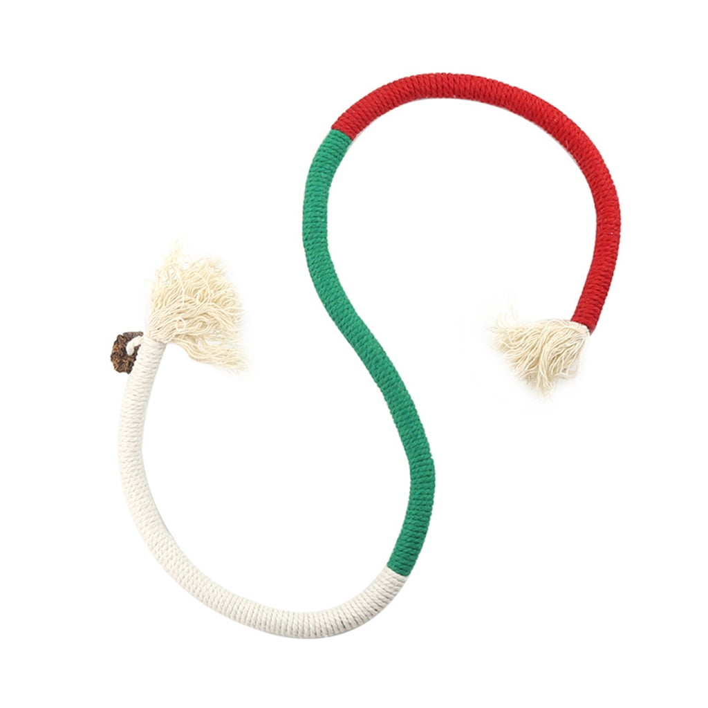 Yokua Cotton Rope Scratching Training Cats Toy Molar Mastication Clean ...