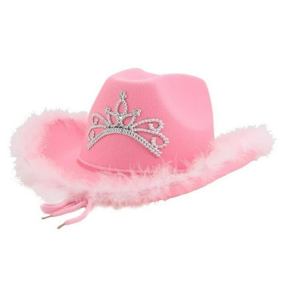 Yokua Cowgirl Hats Women Birthday Party Hats Cowboy Hats Party Props Cowboy Hat