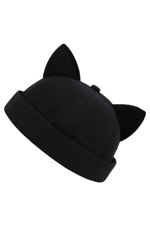 Cute Beanies Hat 3D Kitten Ears Cute Adjustable for Spring Unisex Wear