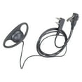 thumbnail image 1 of Yokua D-Shape Soft Flexible Ear Hook Earpiece Headset 360°Rotation Clip PTT Button, 1 of 7