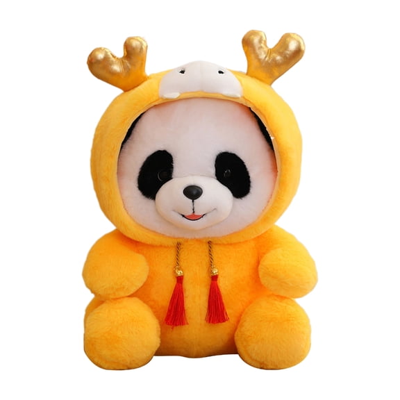 Yokua Dragon Soft Panda Toy Hugging Doll Stuffed Animal for Collection