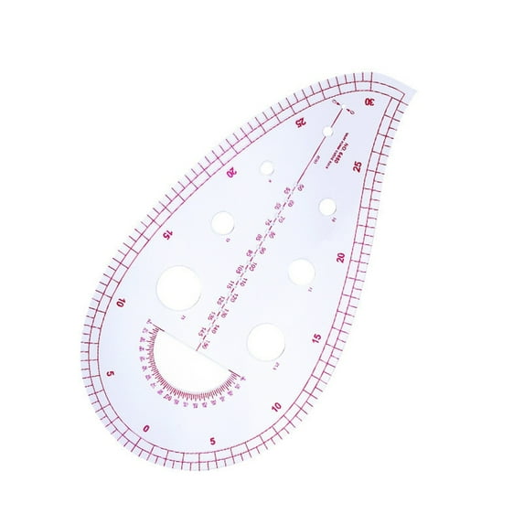 Yokua Dressmaking Drawing Template Tool French Curved Ruler DIY Craft Sewing Tool