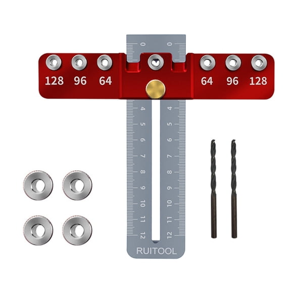 Yokua Drill Template Guide for Door Drawer Handle Installation Tools Hand Tools