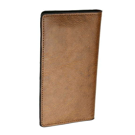 Yokua Durable PU Wallet Versatile Long Wallet for Men Securely Stores Cards & Cash